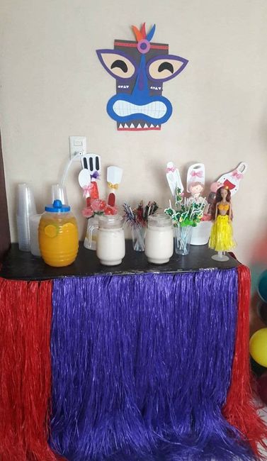 De tomar dimos Aguas locas con vodka, de sabor naranja y horchata, refresco y Tequila  