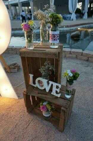 Mesa de entrada para la recepción. - 2