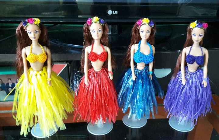 Mas manualidades bridal shower tropical 🌴 - 3