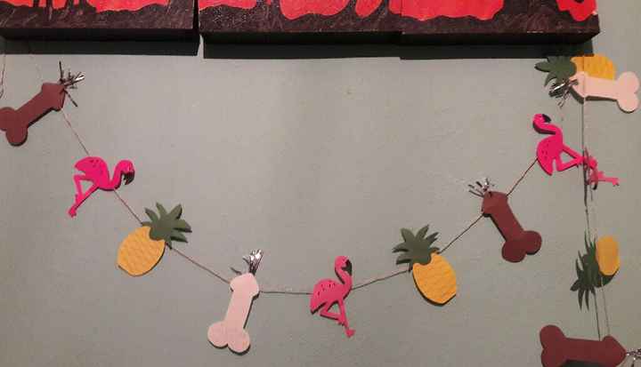 Mas manualidades bridal shower tropical 🌴 - 6