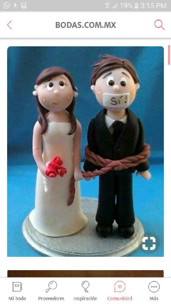 Muñequitos para pastel - 1