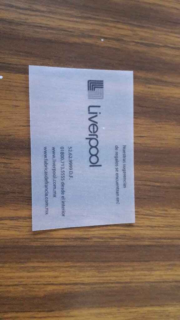 Maleta ♥️ mesa de regalos Liverpool - 2