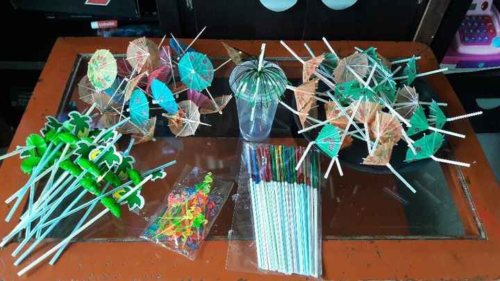 Compras para bebidas Bridal shower Tropical 🍉🌿 - 2