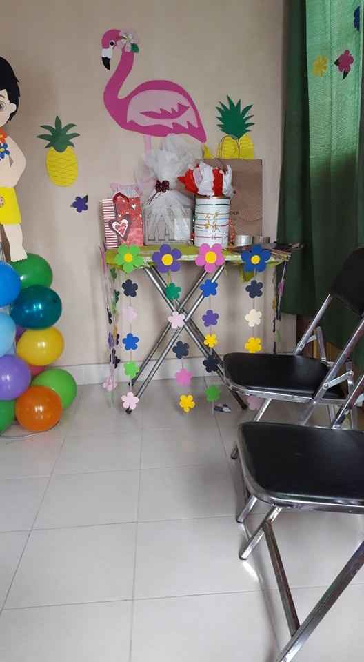 A si quedo donde puse los regalos 