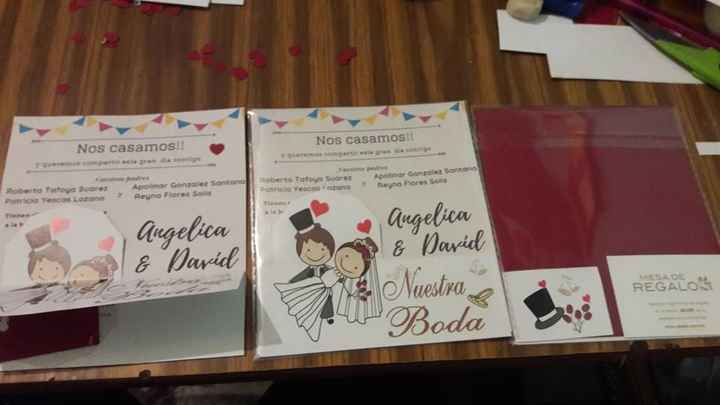 Y  listo sólo las metí en bolsas transparentes, le coloque la tarjetita de mesa de regalos y listo 