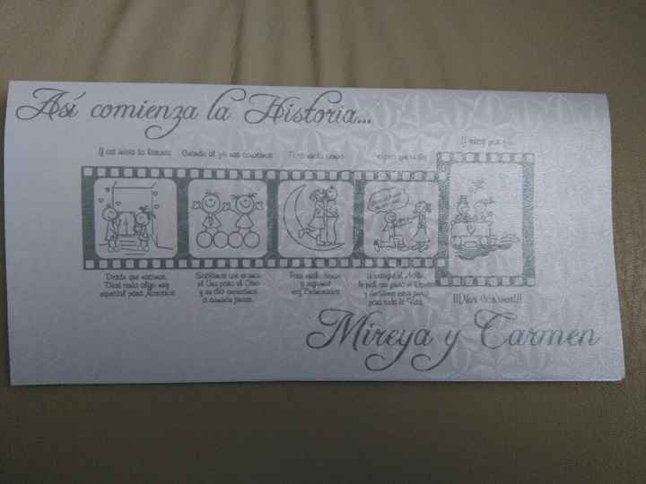 ¿Cuánto pagaron por cada invitación? - 1