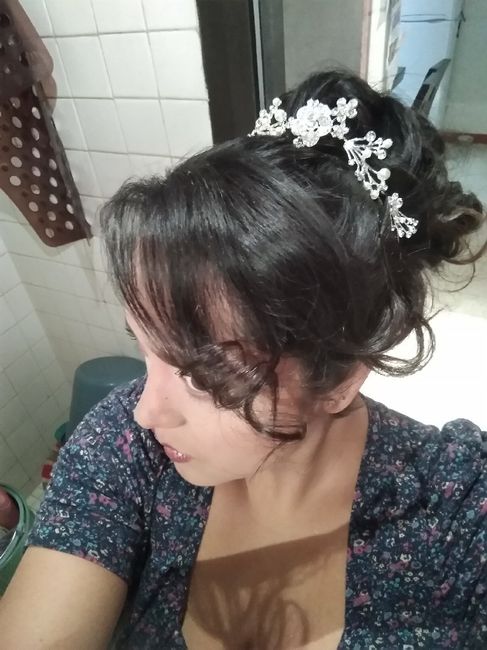 a 14 días... Prueba de maquillaje y peinado 🤩 - 3