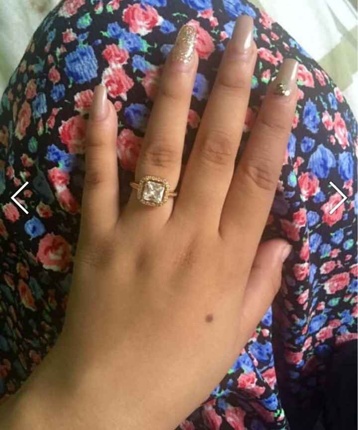 Anillo de promesa... - 1