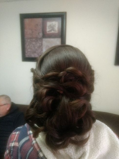 Prueba de peinado y maquillaje 😍😍😍 - 3