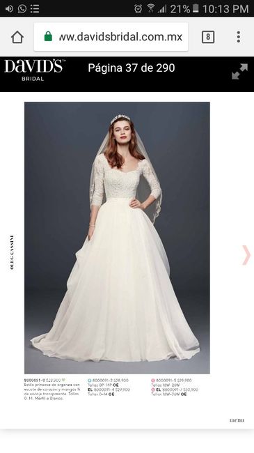 Si tu Fm tuviera que elegir tu vestido de boda.. - 1