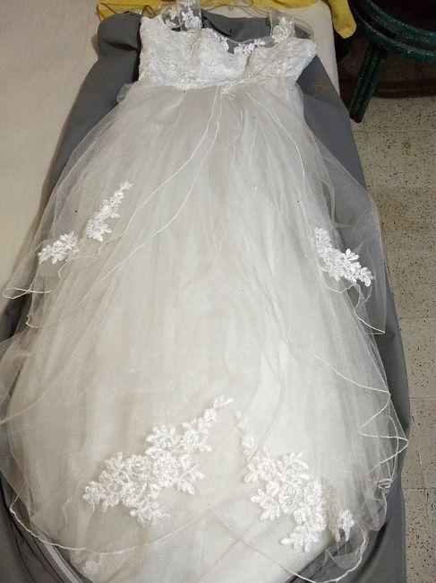 Vendo vestido Diana Di Giorno nuevo ya que la novia al final quiso otro y ese ya lo habíamos comprad