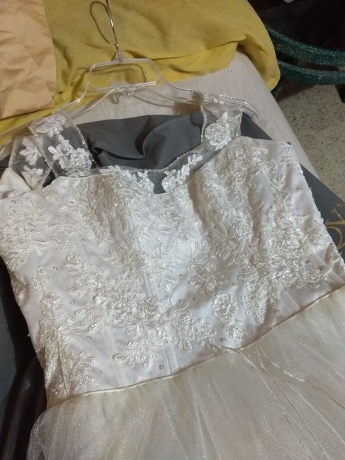 Vendo vestido Diana Di Giorno nuevo ya que la novia al final quiso otro y ese ya lo habíamos comprad