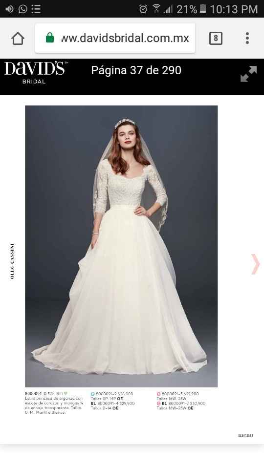 Si tu Fm tuviera que elegir tu vestido de boda.. - 1