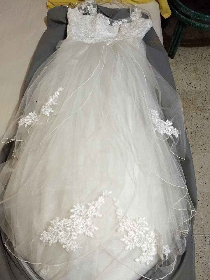Vendo vestido Diana Di Giorno nuevo ya que la novia al final quiso otro y ese ya lo habíamos comprad