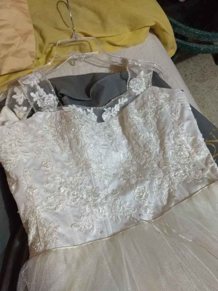 Vendo vestido Diana Di Giorno nuevo ya que la novia al final quiso otro y ese ya lo habíamos comprad