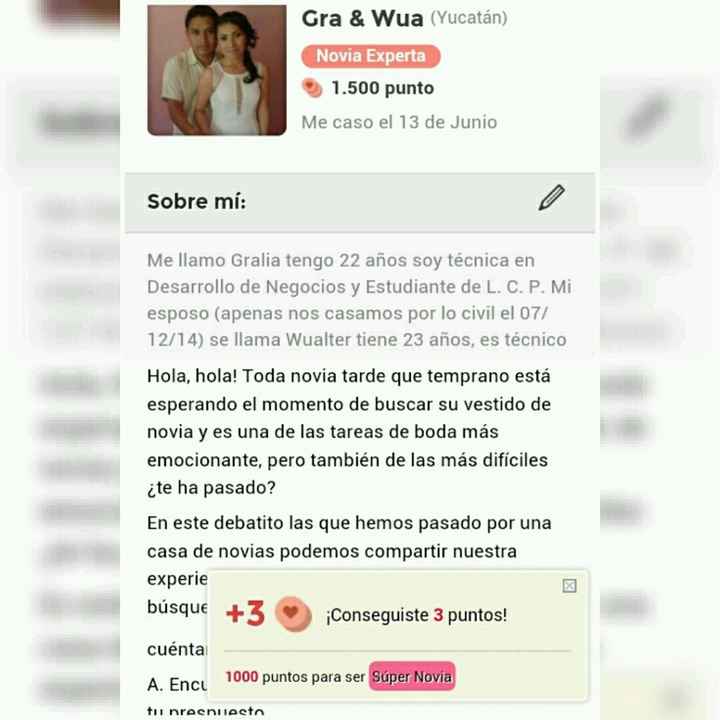 Novia experta soy! - 1