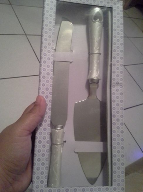 Mis primeras compras :D Pala y cuchillo y las copas :) - 3