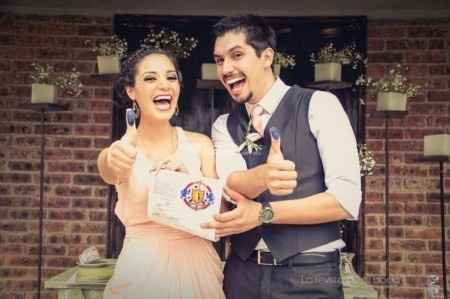 Boda Civil en el salon