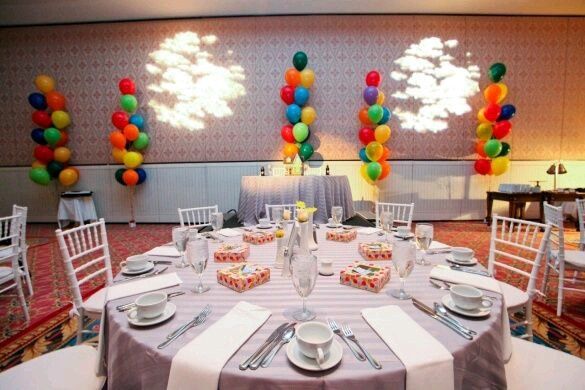 Boda con temática película Up - 2