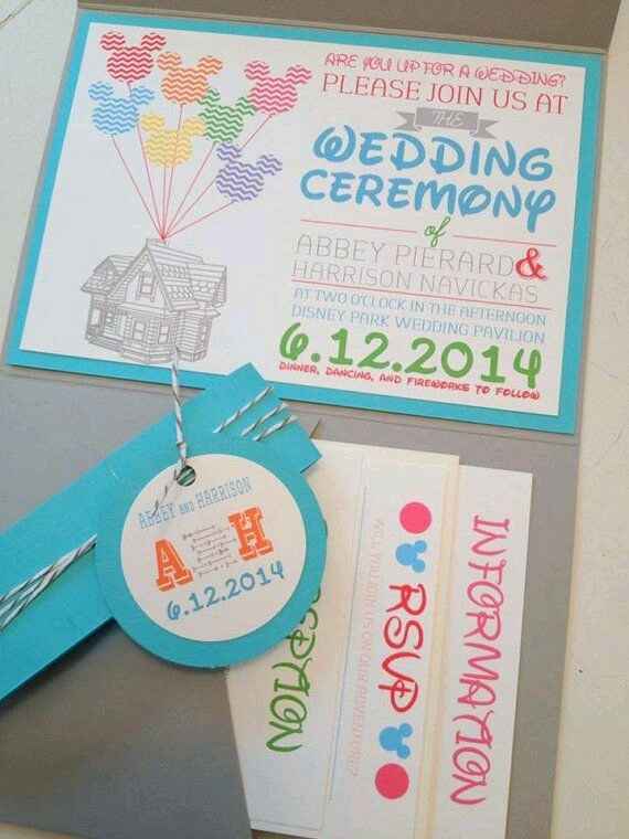 Boda con temática película Up - 10