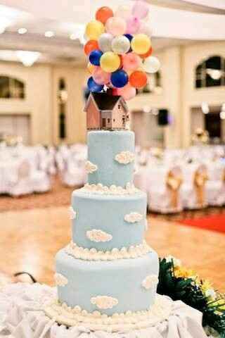 Boda con temática película Up - 15