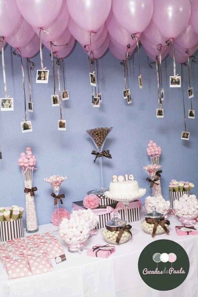 Que sera mejor decorar con flores naturales o con globos - 16