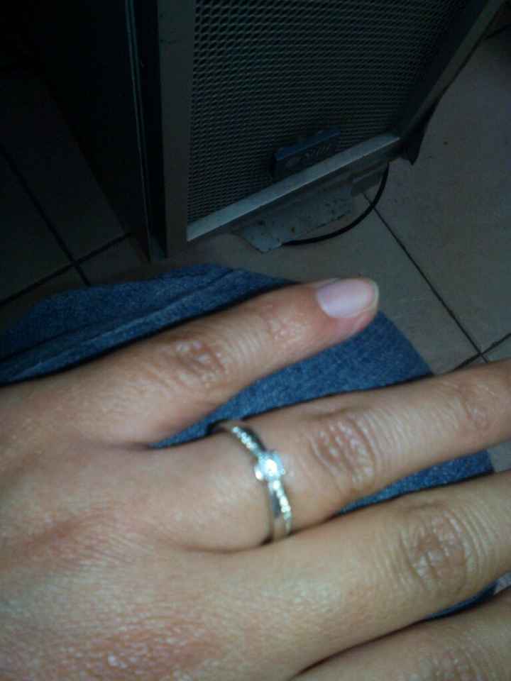 ¡Sí, quiero! - El anillo - 1