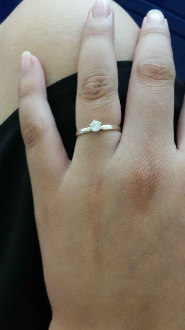 Este es mi lindo anillo, ¿y el tuyo? - 1