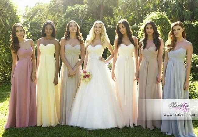 Damas de honor ¿el mismo color para todas o cada quien su propio estilo? - 3