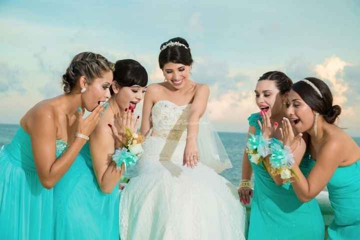 Damas de honor ¿el mismo color para todas o cada quien su propio estilo? - 6