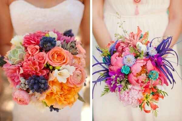 El ramo de novia! ¿sobrio o colorido? - 5
