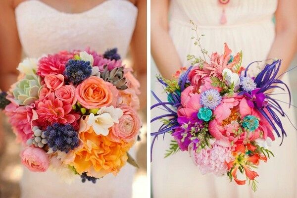El ramo de novia! ¿sobrio o colorido? - 5