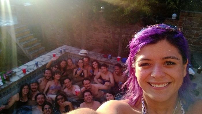 con los cuates!