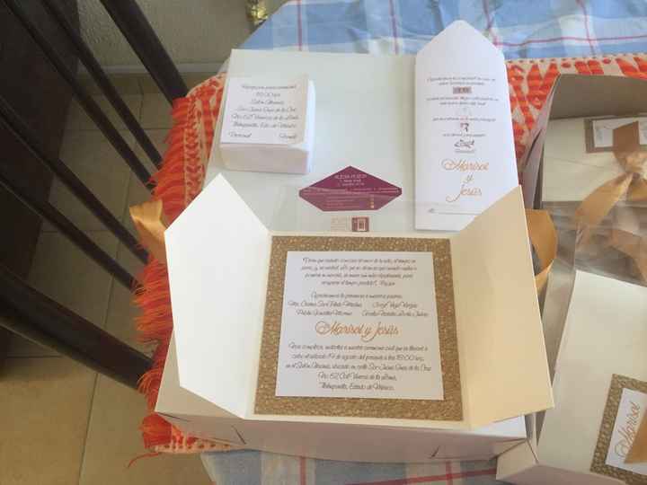 Sus invitaciones de boda son... - 1