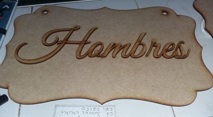 Letreros de iglesia Hombres