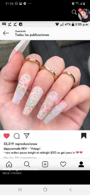 Uñas para la boda 5