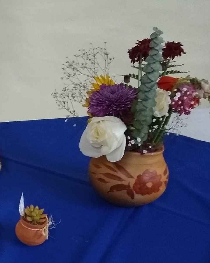 Centros de mesa diy - 1