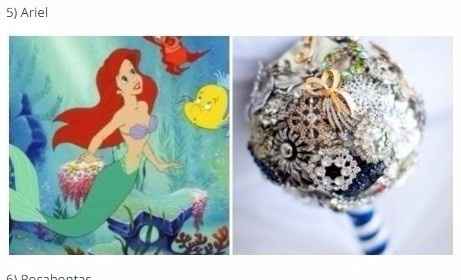 El ramo, salio Ariel, pero me encanto es muy muy bonito