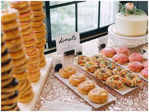 idea para mesa de postres