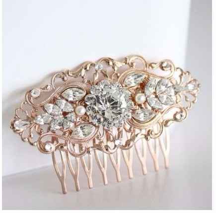 ¡Sí, me caso con este tocado de novia!