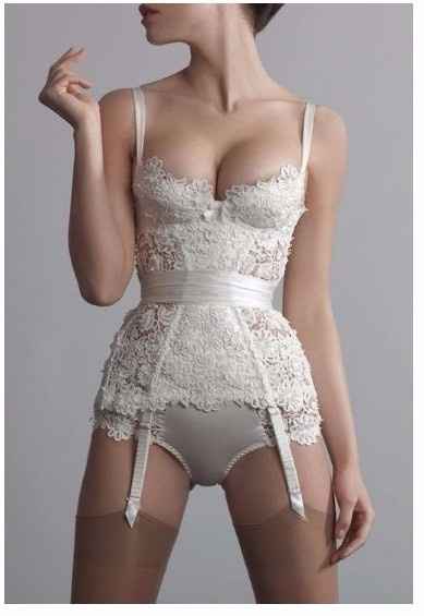 ¡Sí, me caso con esta lencería de novia!