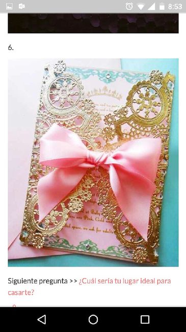 ¿Qué invitaciones te gustan? - 1