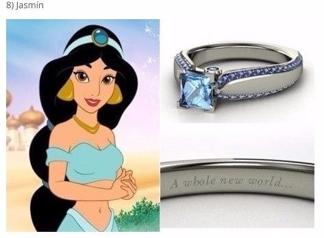 El anillo es muy lindo, mas con esa piedra azul