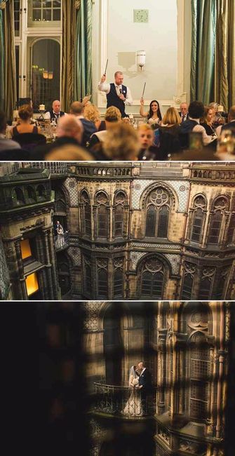 El lugar perfecto...La boda se llevó a cabo en el Hotel Manchester Town Hall