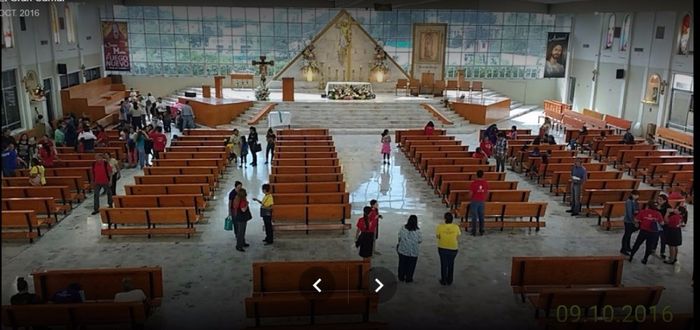 en una parroquia, esta es la de nosotros