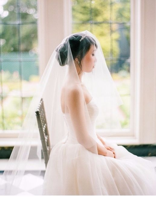 ¡Sí, me caso con este velo de novia!