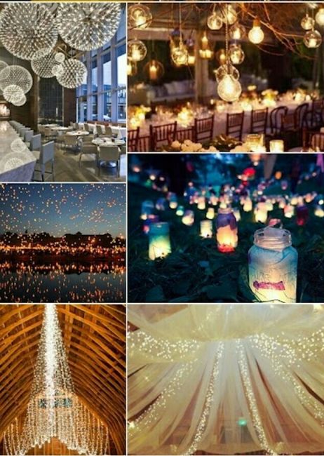 Ideas para darle luz a tu boda - 2