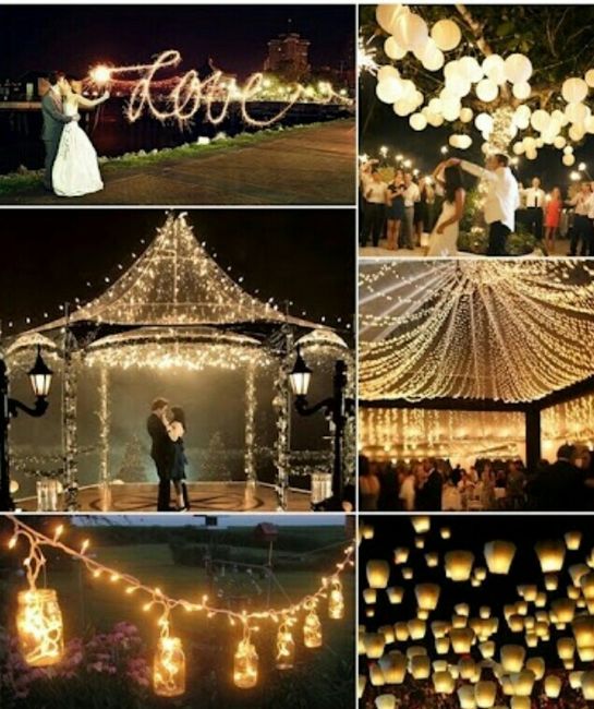 Ideas para darle luz a tu boda - 4