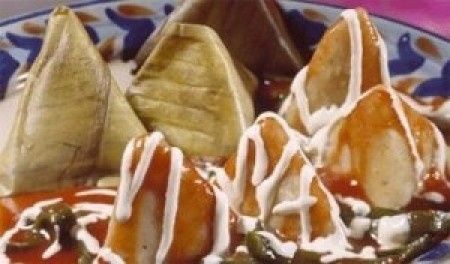corundas con crema 