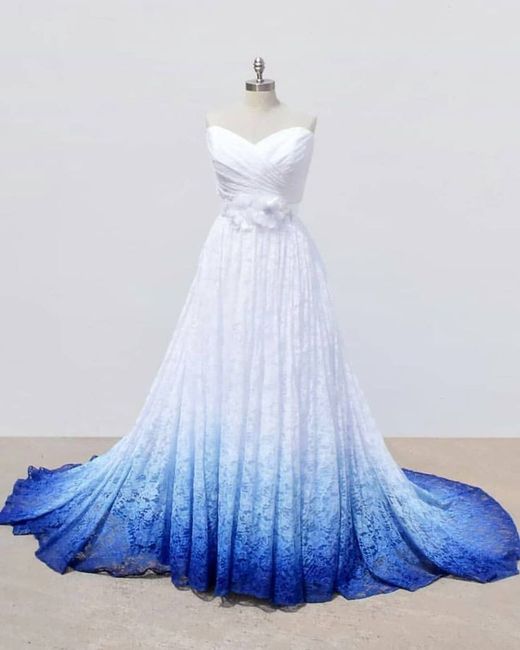 Un toque azul en tu vestido ¿si o no? 💙 12